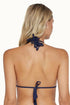 PQ Swim Navy Isla Tri Top